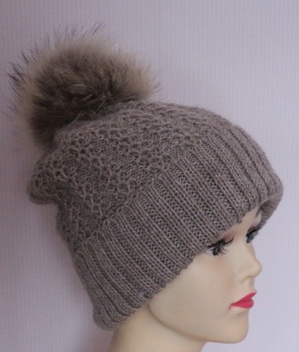 Luxus 100 alpaca - luxus, bommelmütze