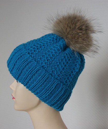 Luxus 100 alpaca - 100%alpaca, bommelmütze