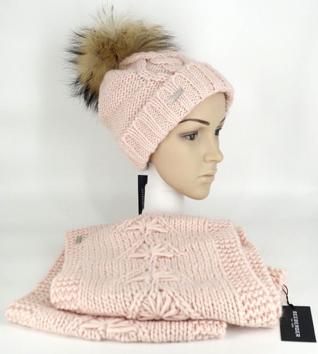 Strickset strickmütze mit - strickmütze,